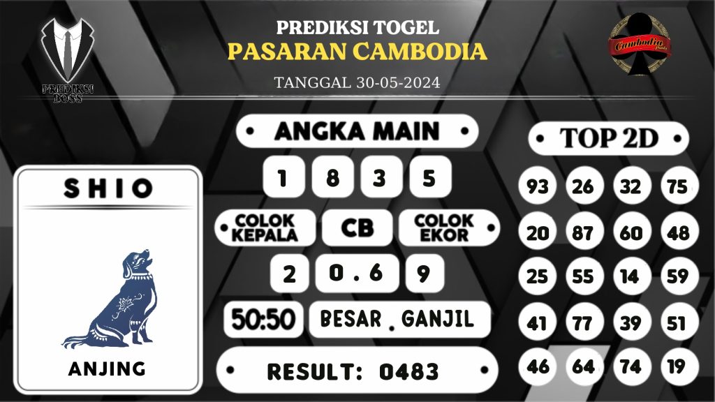https://prediksibossviva.com/prediksi-boss-togel-cambodia-kamis-30-mei-2024/