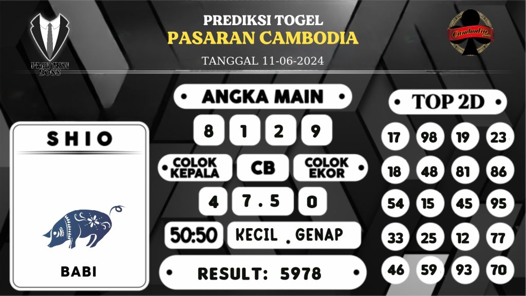 https://prediksibossviva.com/prediksi-boss-togel-cambodia-selasa-11-juni-2024/