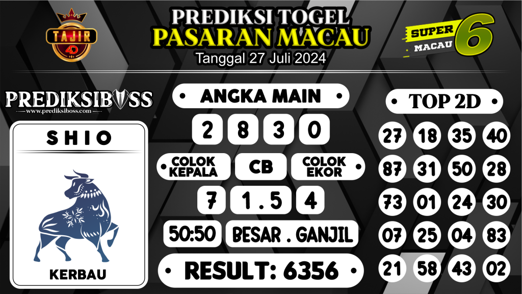 https://prediksibossviva.com/prediksi-boss-togel-macau-sabtu-27-juli-2024/