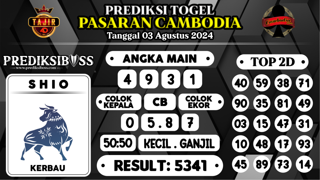 https://prediksibossviva.com/prediksi-boss-togel-cambodia-sabtu-03-agustus-2024/