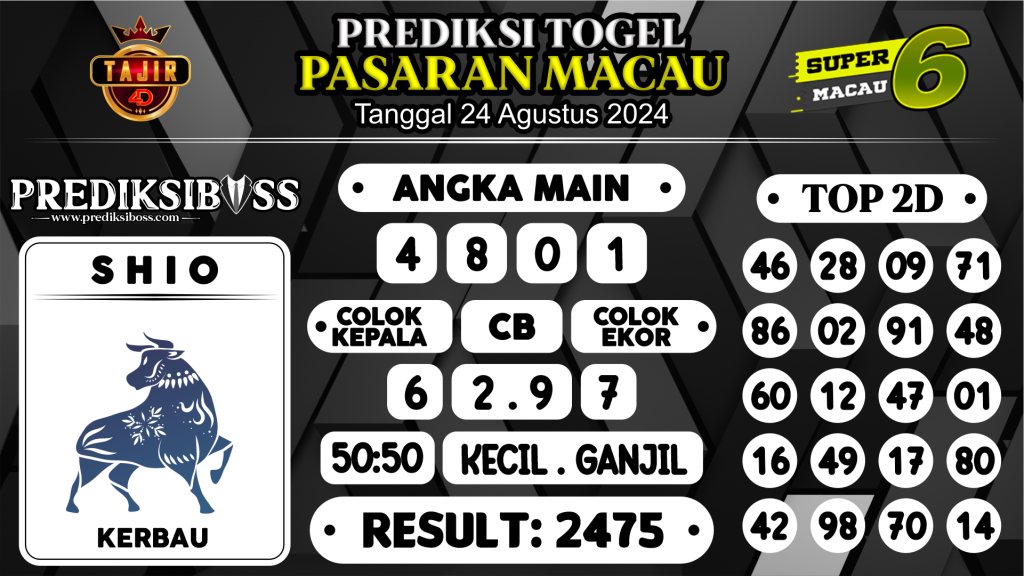 https://prediksibossviva.com/prediksi-boss-togel-macau-sabtu-24-agustus-2024/