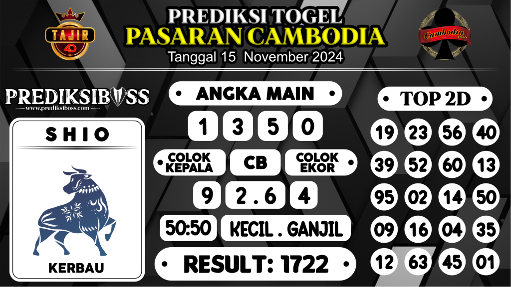 https://prediksibossviva.com/prediksi-boss-togel-cambodia-jumat-15-november-2024/