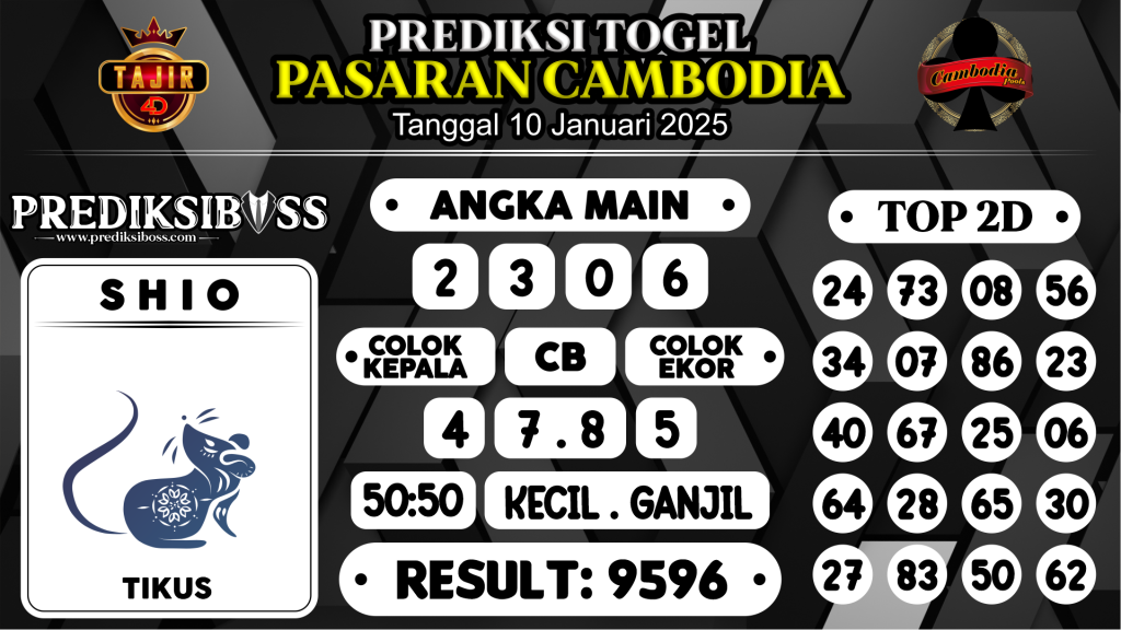 https://prediksibossviva.com/prediksi-boss-togel-cambodia-jumat-10-januari-2025/
