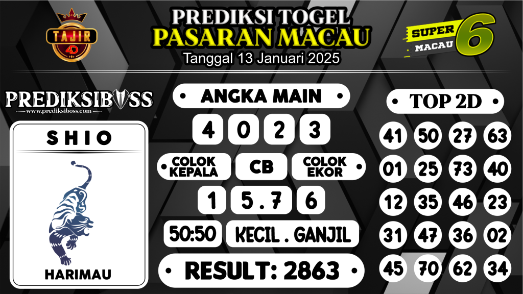 https://prediksibossviva.com/prediksi-boss-togel-macau-senin-13-januari-2025/