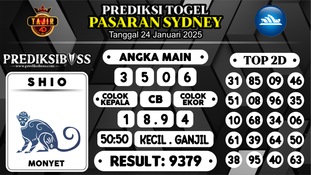 https://prediksibossviva.com/prediksi-boss-togel-sidney-jumat-24-januari-2025/