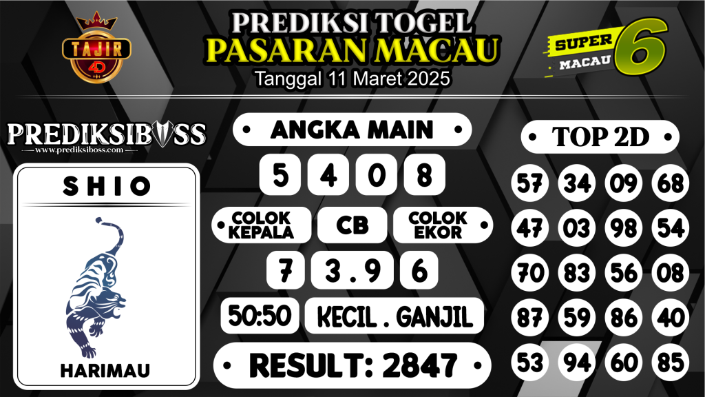 https://prediksibossviva.com/prediksi-boss-togel-macau-selasa-11-maret-2025/