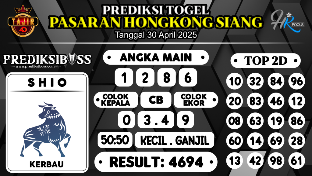 https://prediksibossviva.com/prediksi-boss-togel-hk-siang-rabu-30-april-2025/