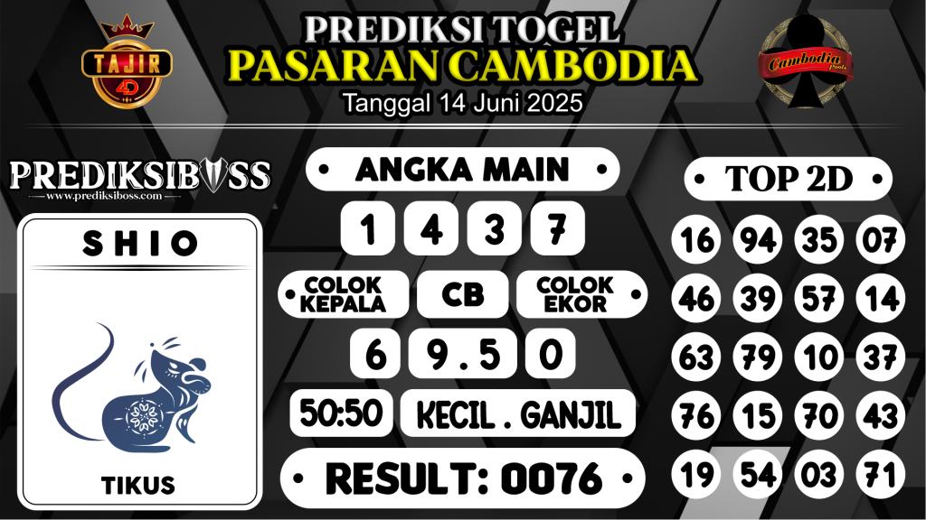 https://prediksibossviva.com/prediksi-boss-togel-cambodia-sabtu-14-juni-2025/
