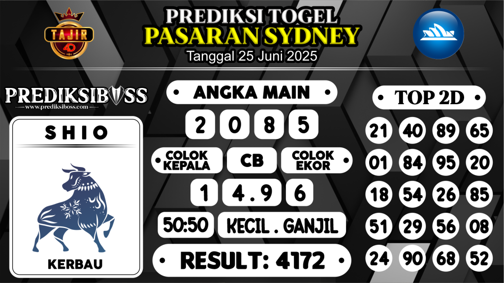 https://prediksibossviva.com/prediksi-boss-togel-sidney-rabu-25-juni-2025/