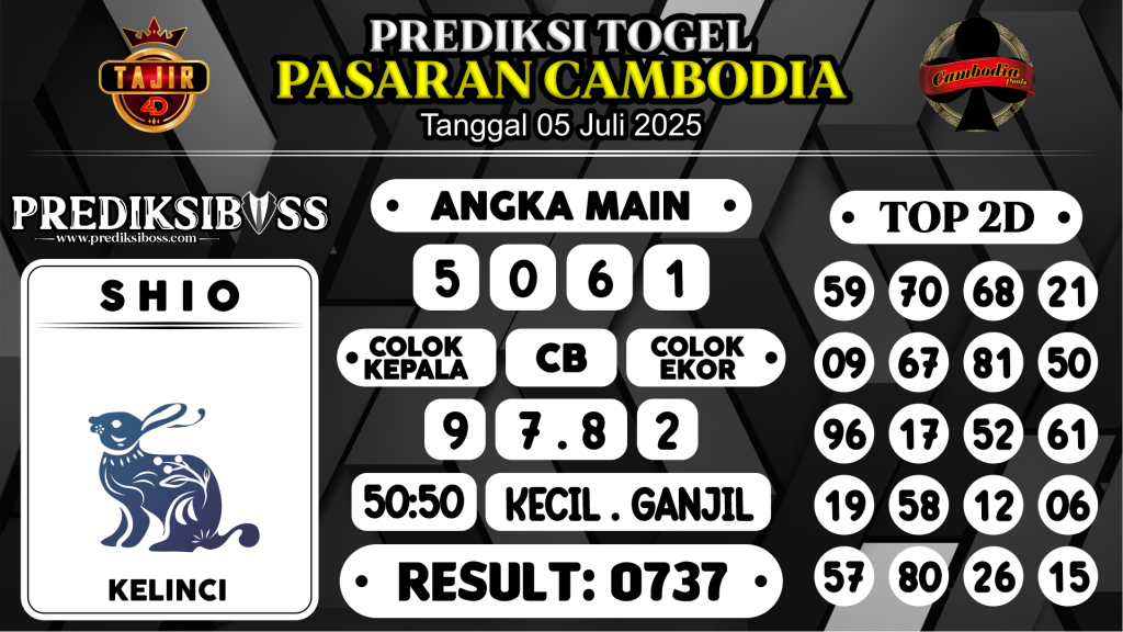 https://prediksibossviva.com/prediksi-boss-togel-cambodia-sabtu-05-juli-2025/