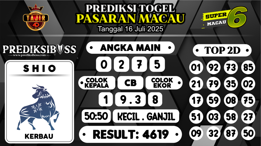 https://prediksibossviva.com/prediksi-boss-togel-macau-rabu-16-juli-2025/