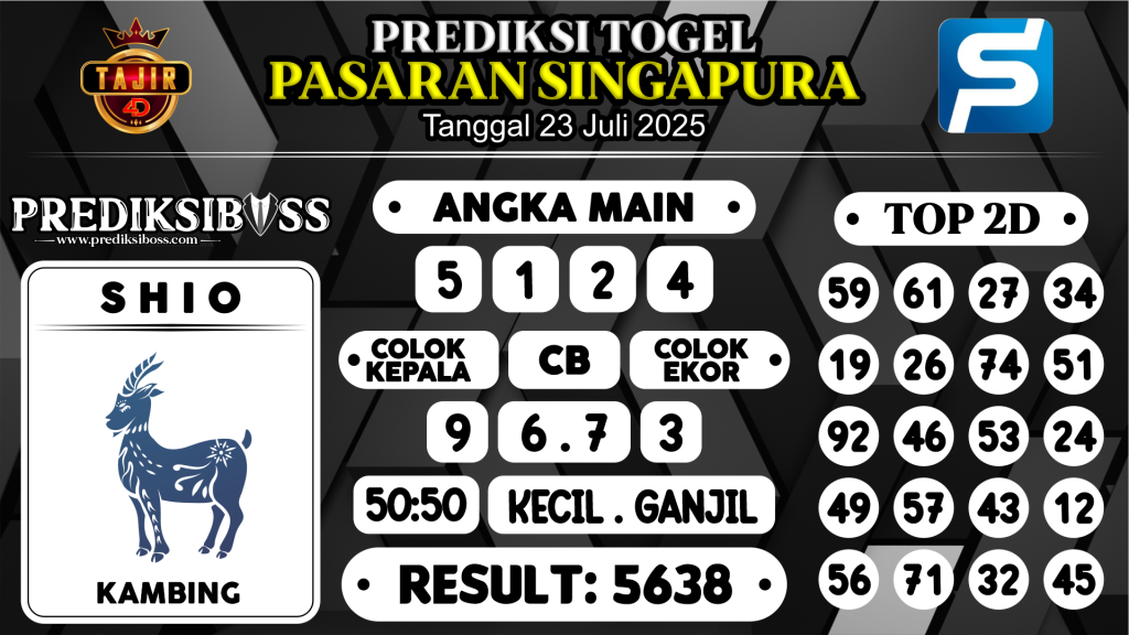 https://prediksibossviva.com/prediksi-boss-togel-sgp-rabu-23-juli-2025/