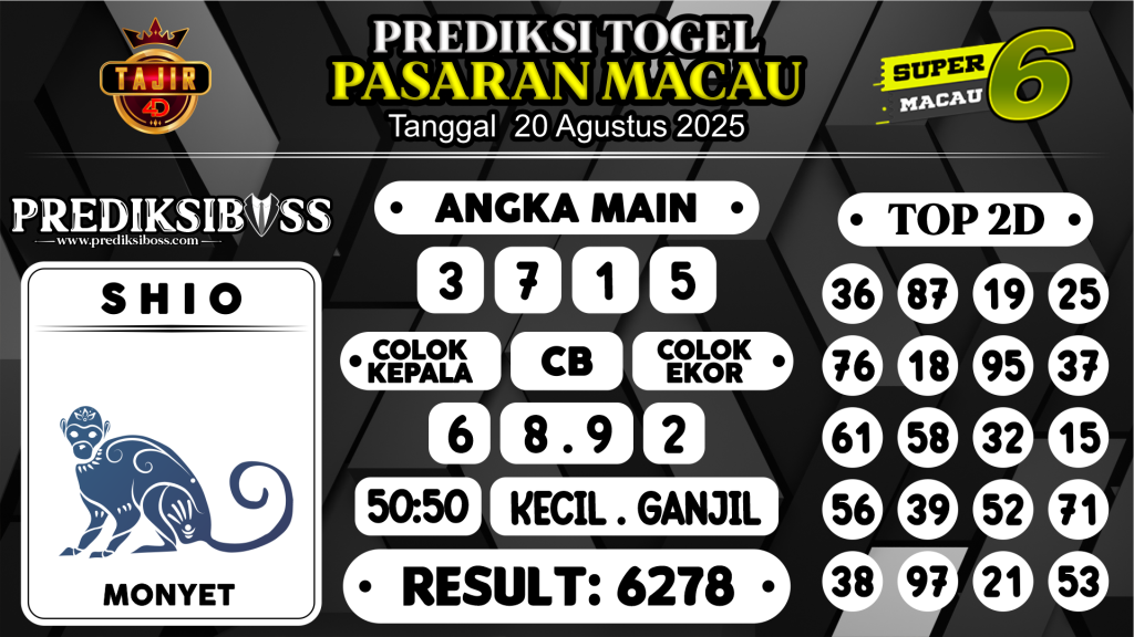 https://prediksibossviva.com/prediksi-boss-togel-macau-rabu-20-agustus-2025/